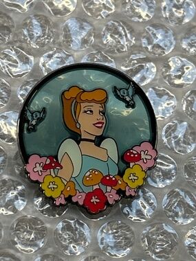 Loungefly Princess Cinderella Flower Window Pin Disney